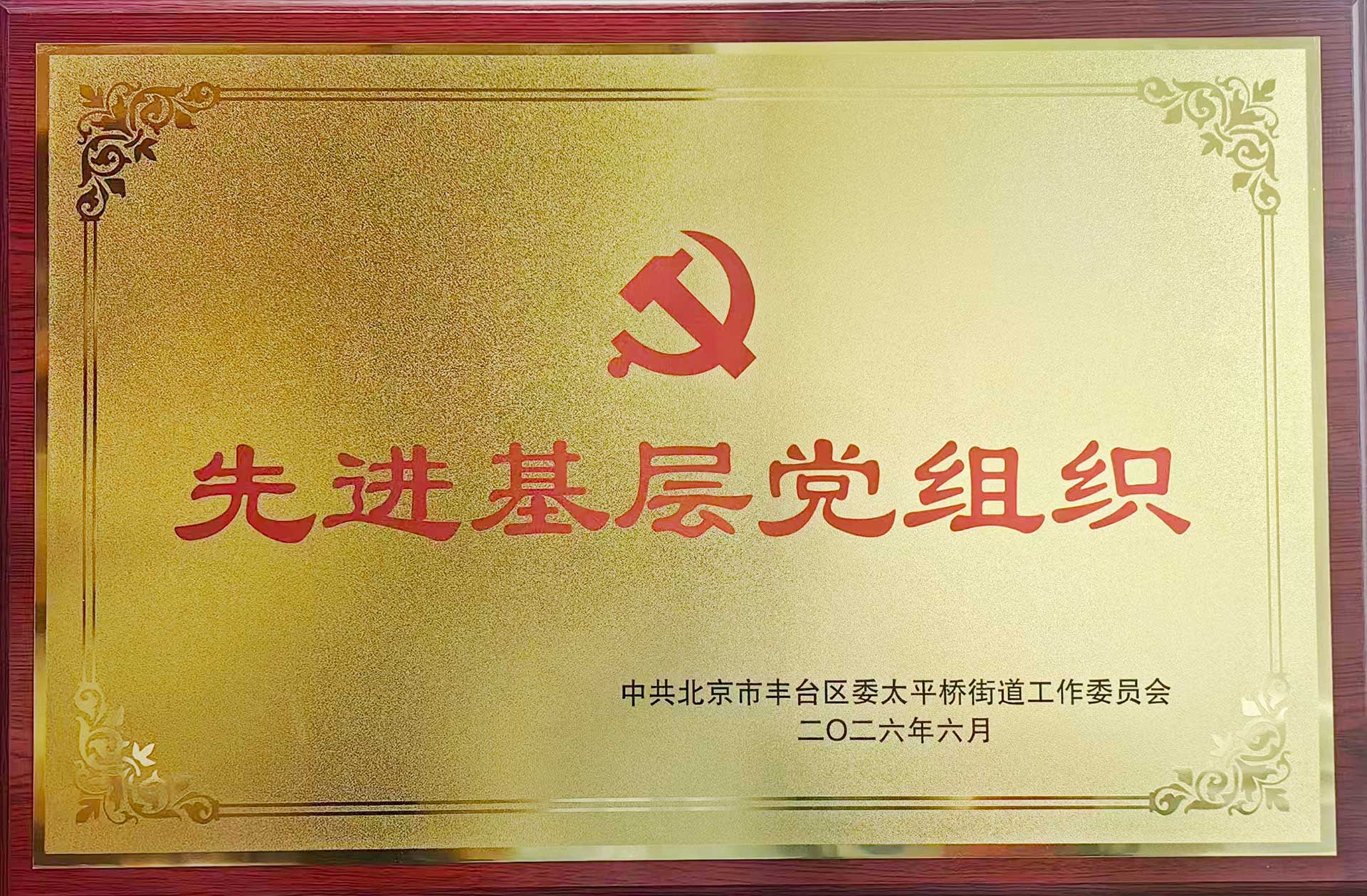 喜报｜党建引领践初心 载誉前行庆华诞——星际手机平台-星际(中国)招标集团党支部获评辖区“优秀基层党组织”